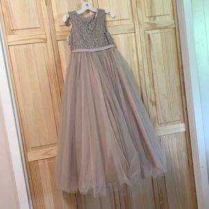 Flower girl/ Mini bride dress